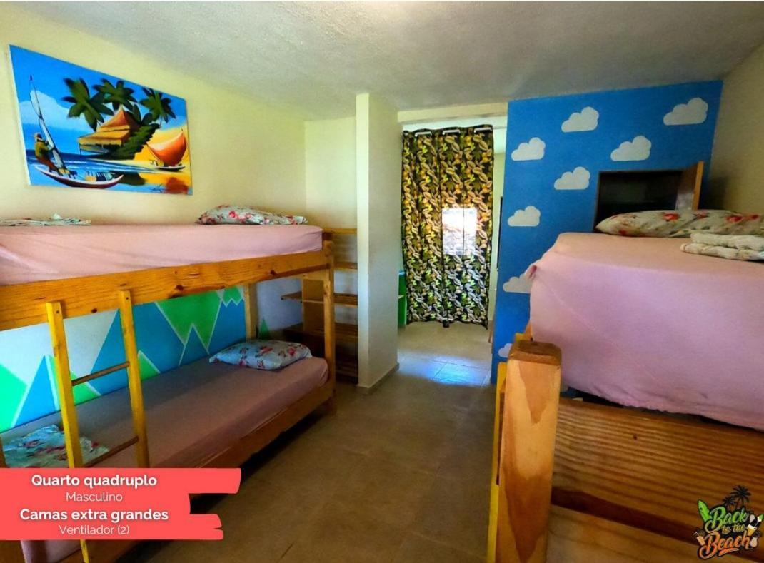 Back To The Beach Hostel - Pipa Praia de Pipa Rum bild